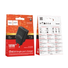 Купити Мережевий Зарядний Пристрій Hoco CS92A 1USB QC 18W Купити Мережевий Зарядний Пристрій Hoco CS92A 1USB QC 18W