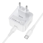 Купить Сетевое Зарядное Устройство Hoco C161A 1USB-C PD3.2 40W/60W+Type-C to Type-C, 5