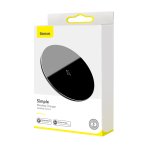 Купити Бездротовий Зарядний Пристрій Baseus Wireless Charger 15W (Upgraded Edition)  WXJK-B, 2