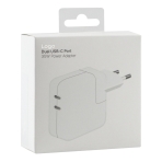 Купити Мережевий Зарядний Пристрій For IP 2USB-C PD25W+PD25W Total 50W 1:1, 2