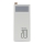 Купить Power Bank Ridea RP-D20L Phoenix20 10W digital display + lamp 20000 mAh Белый