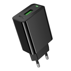 Купить Сетевое Зарядное Устройство Hoco CS92A 1USB QC 18W Купить Сетевое Зарядное Устройство Hoco CS92A 1USB QC 18W