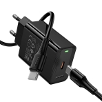 Купить Сетевое Зарядное Устройство Hoco CS93A 1USB-C PD/QC 20W+Type-C to Type-C, 5
