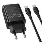 Купить Сетевое Зарядное Устройство Hoco CS93A 1USB-C PD/QC 20W+Type-C to Type-C, 6