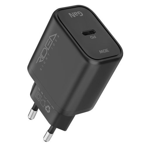 Купити Мережевий Зарядний Пристрій Ridea RW-GaN30BC 30W Boost Plus C PD&QC