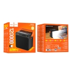 Купити Універсальна Мобільна Батарея Power Bank Hoco DB101A 65W Zeus fully compatible 120000 mAh, 2