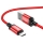 Купити Кабель USB Hoco X89 Wind Micro 2.4A М'ята упаковка Червоний