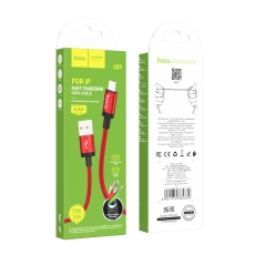 Купити Кабель USB Hoco X89 Wind Lightning 2.4A М'ята упаковка Купити Кабель USB Hoco X89 Wind Lightning 2.4A М'ята упаковка