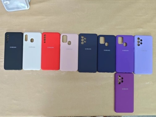 Купити Чохол Liquid Silicone (AA) Full Camera для Samsung Galaxy S24 FE 5G (S721) М'ята упаковка, 2