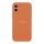 Купить Чехол Silicone Case Full Size with Frame для iPhone 12 72.Kumquat