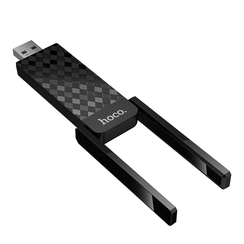 Купити USB Wi-Fi Адаптер Hoco HI34 2.4G/5GHz 6 gen, 4