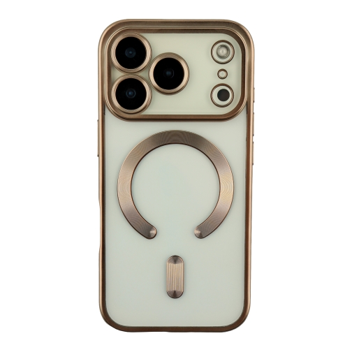 Купить Чехол TPU Metallic Chrome Full Camera with Magsafe для iPhone 17 Pro Мятая упаковка