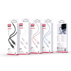 Купить USB XO NB-Q226B 60W Silicone two-color Type-C to Type-C Мятая упаковка Купить USB XO NB-Q226B 60W Silicone two-color Type-C to Type-C Мятая упаковка
