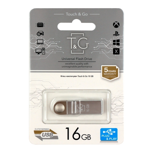 Купить USB Flash Drive T&G 16gb Metal 026, 3