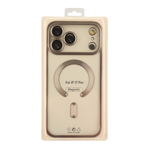 Купити Чохол TPU Metallic Chrome Full Camera with Magsafe для iPhone 17 Pro М'ята упаковка, 3