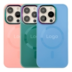 Купить Чехол AG-Glass Chrome Camera with Magsafe для iPhone 15 Pro