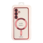 Купити Чехол TPU Metallic Full Camera with Magsafe для Samsung Galaxy S24 5G (S921), 7