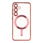 Купити Чехол TPU Metallic Full Camera with Magsafe для Samsung Galaxy S24 5G (S921), 15