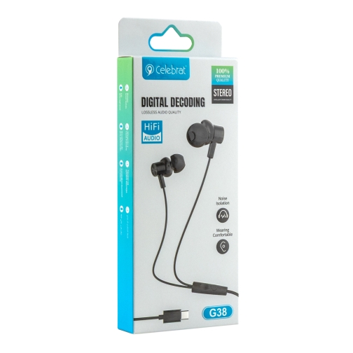 Купить Наушники Celebrat G38 Type-C Мятая упаковка, 2