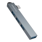 Купить USB Hub Borofone FH1A 4-in-1 (Type-C to USB2.0*3+USB3.0)