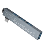Купить USB Hub Borofone FH1A 4-in-1 (Type-C to USB2.0*3+USB3.0), 6