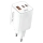 Купити Мережевий Зарядний Пристрій Ridea RW-GaN65PM2CA Prime Max 2Type-C+1USB PD&QC 65W Бiлий
