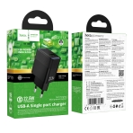 Купить Сетевое Зарядное Устройство Hoco CS111A 1USB Multi-Protocol 22.5W, 2