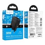 Купить Сетевое Зарядное Устройство Hoco CS112A 1USB/1USB-C QC/PD 30W, 2