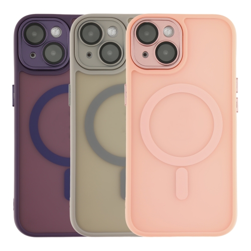 Купить Чехол TPU+PC Magnetic Matte Camera Lens with Magsafe для iPhone 15