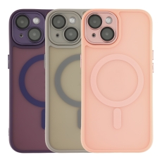 Купити Чохол TPU+PC Magnetic Matte Camera Lens with Magsafe для iPhone 15 Купити Чохол TPU+PC Magnetic Matte Camera Lens with Magsafe для iPhone 15