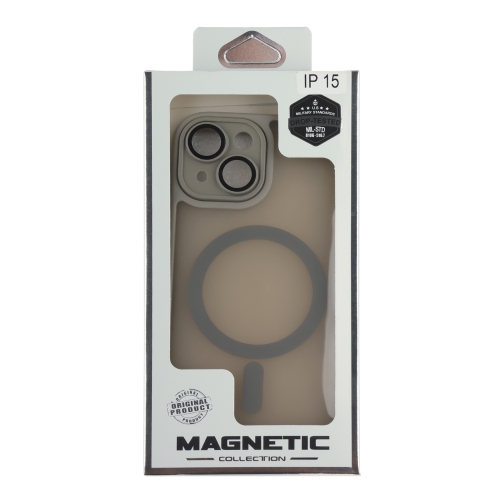 Купить Чехол TPU+PC Magnetic Matte Camera Lens with Magsafe для iPhone 15, 6