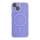 Купить Чехол TPU+PC Magnetic Matte Camera Lens with Magsafe для iPhone 15 Purple