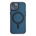 Купить Чехол TPU+PC Magnetic Matte Camera Lens with Magsafe для iPhone 15 Dark Blue