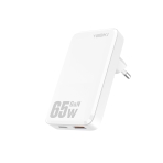 Купити Мережевий Зарядний Пристрій Yoki SlimGaNPro YK-GaN65SAC 1 Type-C+1USB 65W, 5