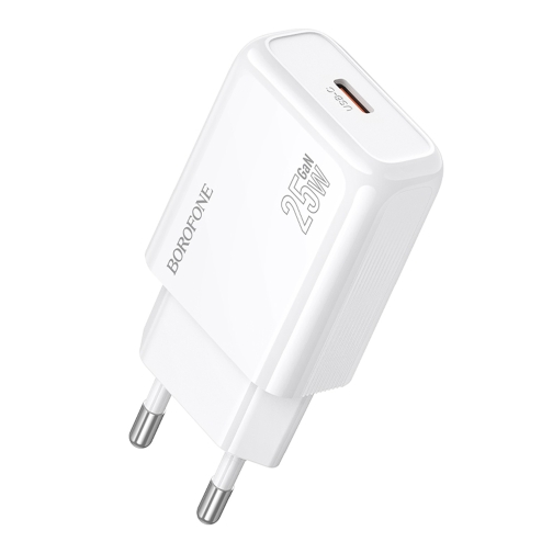 Купити Мережевий Зарядний Пристрій Borofone BAS92A 1USB-C PD/QC 25W GAN