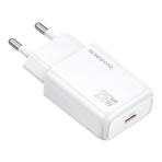 Купити Мережевий Зарядний Пристрій Borofone BAS92A 1USB-C PD/QC 25W GAN, 3