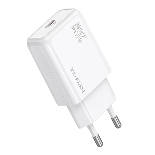 Купити Мережевий Зарядний Пристрій Borofone BAS92A 1USB-C PD/QC 25W GAN, 4