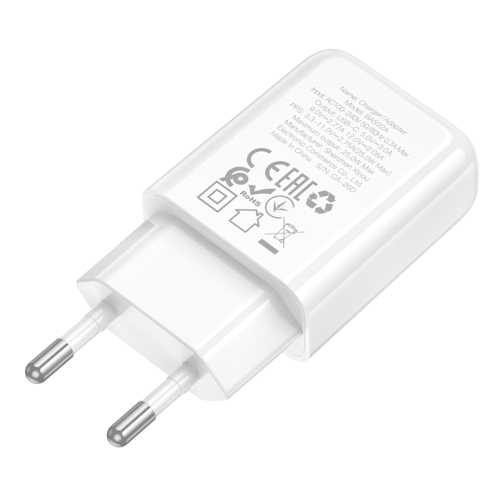 Купити Мережевий Зарядний Пристрій Borofone BAS92A 1USB-C PD/QC 25W GAN, 7