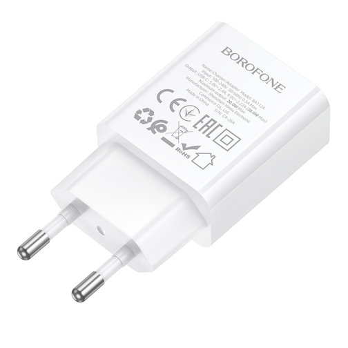 Купити Мережевий Зарядний Пристрій Borofone BA112A 1USB-C PD20W, 6