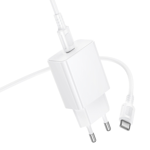 Купить Сетевое Зарядное Устройство Borofone BA112A 1USB-C PD20W+Type-C to Type-C, 4