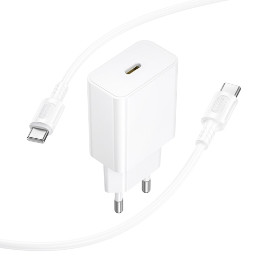 Купить Сетевое Зарядное Устройство Borofone BA112A 1USB-C PD20W+Type-C to Type-C, 5