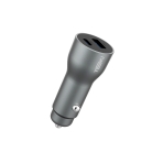 Купити Авто Зарядний Пристрій Yoki SteelPlus YK-CCS52AC 1 Type-C + 1 USB PD&QC 52.5W
