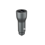 Купити Авто Зарядний Пристрій Yoki SteelPlus YK-CCS52AC 1 Type-C + 1 USB PD&QC 52.5W, 3