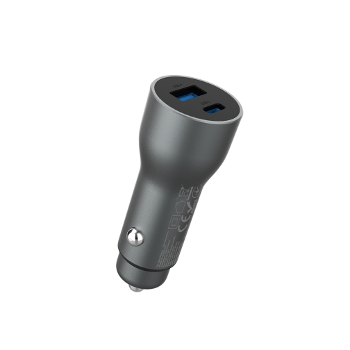 Купити Авто Зарядний Пристрій Yoki SteelPlus YK-CCS52AC 1 Type-C + 1 USB PD&QC 52.5W, 4