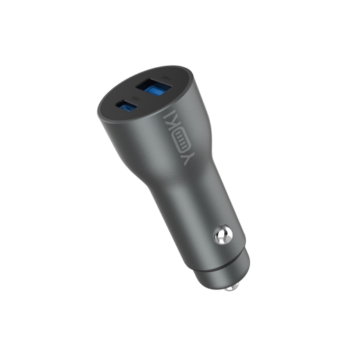 Купити Авто Зарядний Пристрій Yoki SteelPlus YK-CCS52AC 1 Type-C + 1 USB PD&QC 52.5W, 5