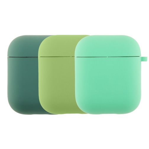 Купить Футляр Silicone Case with microfibra для Airpods 1/2