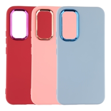 Купить Чехол Silicone Cover Metal frame (AA) для Samsung Galaxy A54 5G (A546) Купить Чехол Silicone Cover Metal frame (AA) для Samsung Galaxy A54 5G (A546)