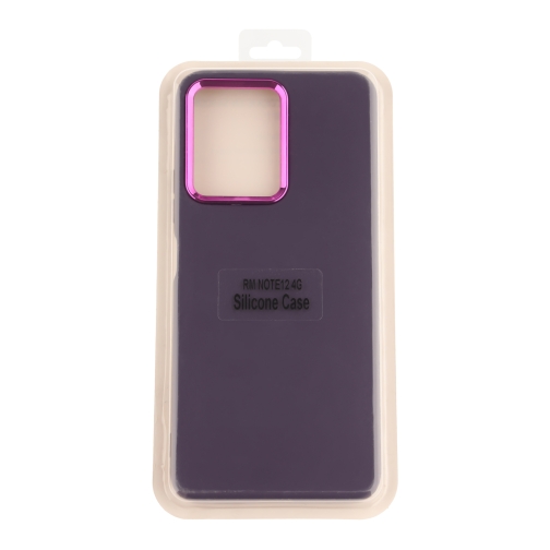 Купити Чохол Silicone Cover Metal frame (AA) для Xiaomi Redmi Note 12 4G, 3