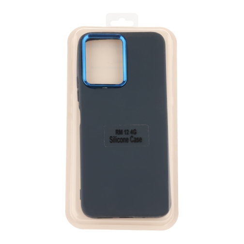 Купити Чохол Silicone Cover Metal frame (AA) для Xiaomi Redmi 12, 3