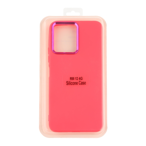 Купити Чохол Silicone Cover Metal frame (AA) для Xiaomi Redmi 12, 6